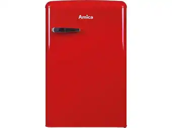 MediaMarkt Amica ks 15610 r kühlschrank (e, 875 mm hoch, rot) Angebot