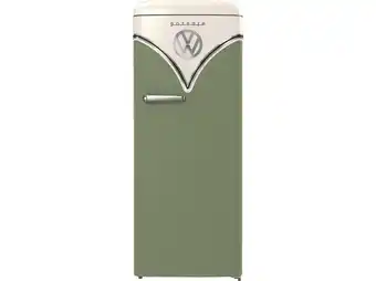 MediaMarkt Gorenje obrb615dol vw bulli retro collection kühlschrank (d, 1525 mm hoch, olive) Angebot