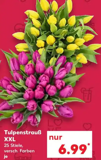 Kaufland Tulpenstrauß XXL Angebot