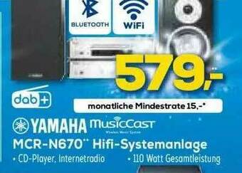 Euronics XXL Yamaha Mcr-n670 Hifi-systemanlage Angebot