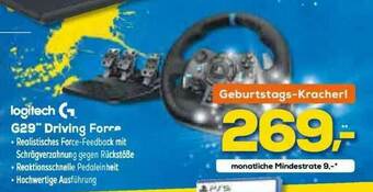 Euronics XXL Iogitech G29 Driving Force Angebot