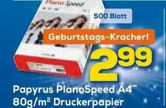 Euronics XXL Papyrus Planospeed A4 Druckerpapier Angebot