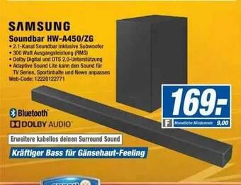 Expert Samsung Soundbar Hw-a450 Zg Angebot