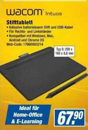 Expert Wacom Stifttablett Angebot