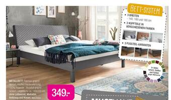 Jobst Wohnwelt Metalbett Angebot