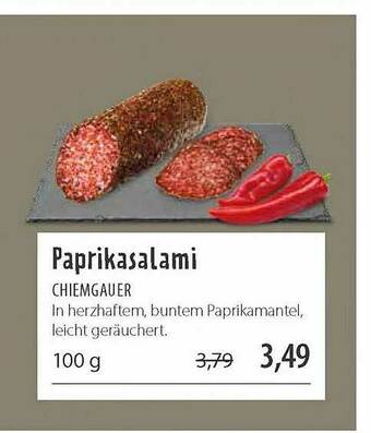 Superbiomarkt Paprikasalami Angebot