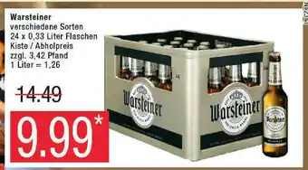 Marktkauf Warsteiner 24*330ml Angebot