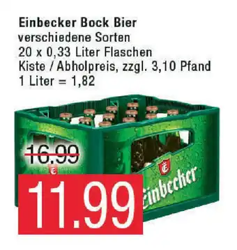 Marktkauf Einbecker Bock Bier 20*330ml Angebot