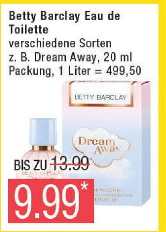 Marktkauf Betty Barclay Eau de Toilette 20 ml Angebot