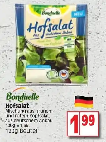 Edeka Bonduelle Hofsalat 120g Beutel Angebot