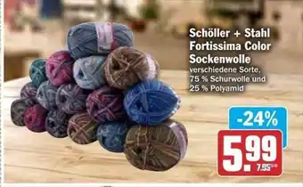 dodenhof Schöller + stahl fortissima color sockenwolle Angebot