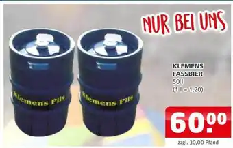 Getränkehaus Klemens fassbier Angebot