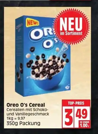 Edeka Oreo O's Cereal 350g Angebot