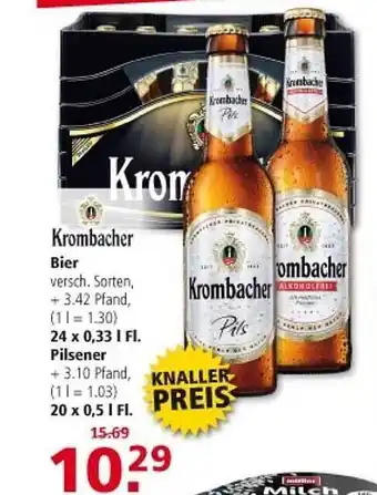 Multi Markt Krombacher bier Angebot