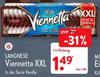 Aldi Nord Langnese Viennetta XXL 1L Angebot