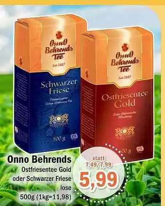 Aktiv Irma Onno behrends ostfriesentee gold ode schwarzer friese Angebot