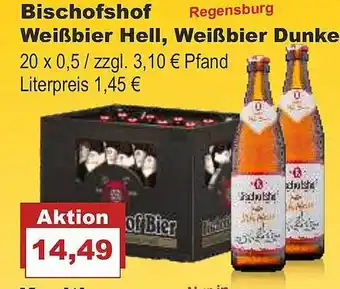 Bilgro Bischofshof weißbier hell, oder dunke Angebot