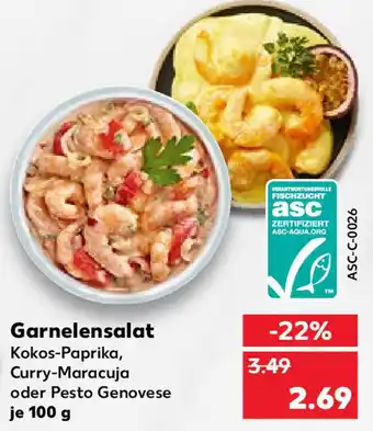 Kaufland Garnelensalat 100 g Angebot