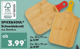 Kaufland Spice & Soul Schneidebrett Angebot