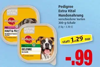 Markant Pedigree Extra Vital Hundenahrung 300g Angebot