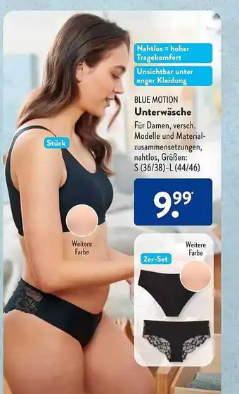 Aldi Süd Blue motion unterwäsche Angebot