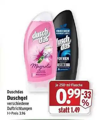 Wasgau Duschdas duschgel Angebot