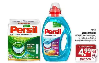 Wasgau Persil waschmittel Angebot