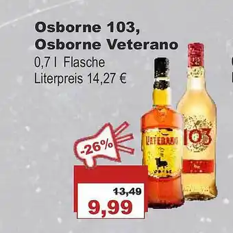 Bilgro Osborne 103, osborne veterano Angebot