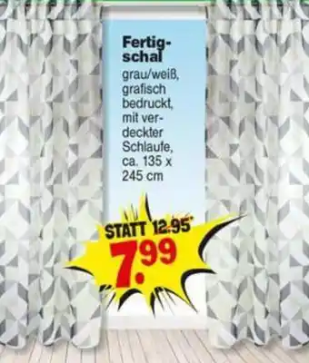 Repo Markt Fertigschal ca. 135 x 245 cm Angebot