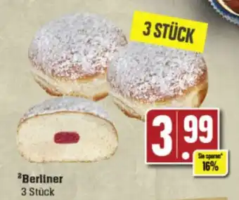 K&U Bäckerei Berliner Ballen 3st Angebot