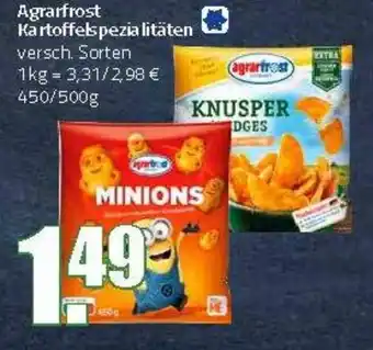 Ihr Frischmarkt AgrarFrost Bratkartoffeln 450/500g Angebot