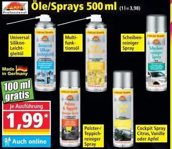 Norma Carfit Professional Öle/Sprays 500 ml Angebot