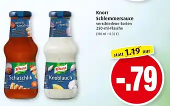 Markant Knorr Schlemmersauce 250ml Angebot