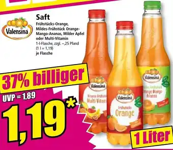 Norma Valensina Saft 1 L Flasche Angebot