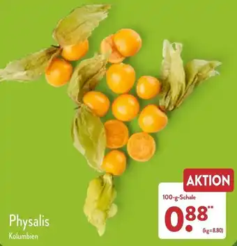 Aldi Nord Physalis 100 g Schale Angebot