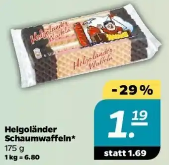 NETTO Helgoländer Schaumwaffeln 175 g Angebot