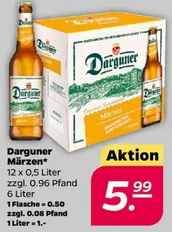 NETTO Darguner Märzen 12x0,5 Liter Angebot