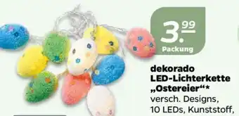 NETTO Dekorado LED Lichterkette Ostereier Angebot