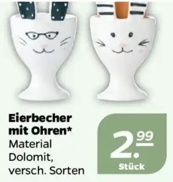 NETTO Eierbecher mit Ohren Angebot