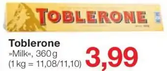 Jawoll Toblerone 360 g Angebot