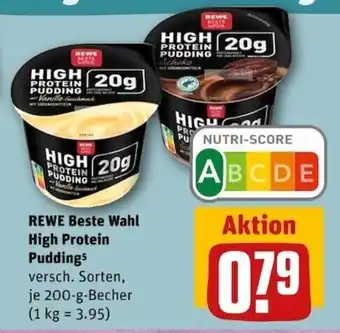 REWE Center REWE Beste Wahl High Protein Pudding 200g Angebot