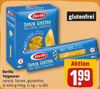 REWE Center Barilla Pasta 400g Angebot