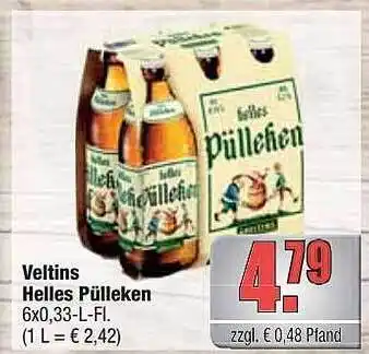 alldrink Veltins helles pülleken Angebot