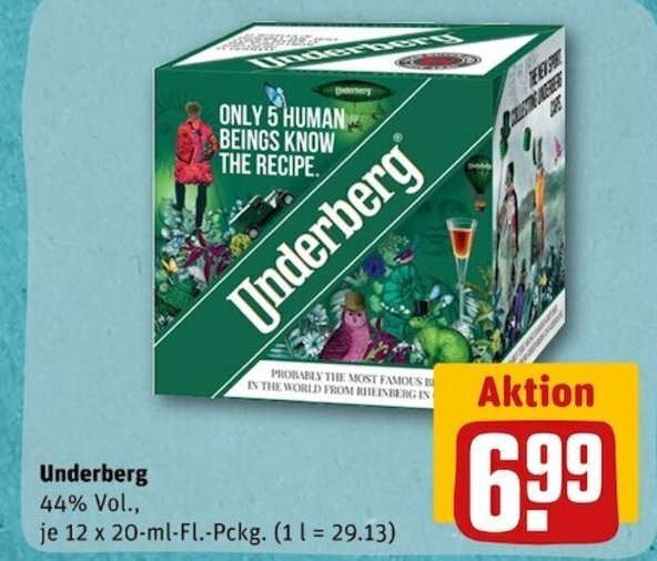 Underberg KrauterBitter 12*20ml Angebot bei REWE Center