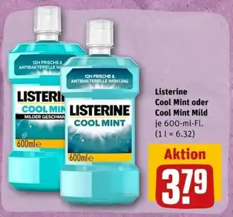 REWE Center Listerine Mundspulung 600ml Angebot