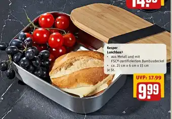 REWE Center Kesper Lunchbox Angebot