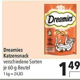 CITTI Markt Dreamies katzensnack Angebot