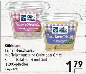 CITTI Markt Kühlmann feiner fleischsalat Angebot