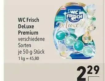 CITTI Markt Wc fricsch deluxe premium Angebot