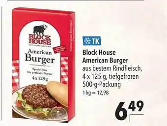 CITTI Markt Block house american burger Angebot